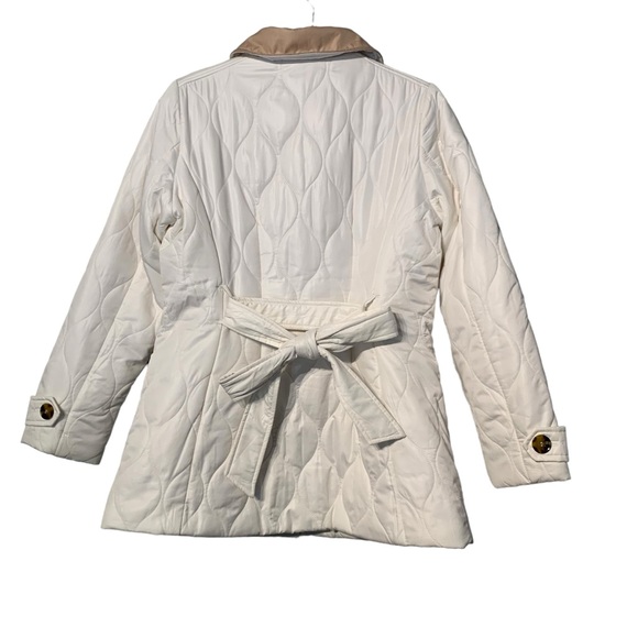 KATE SPADE | Women’s New York Belted Quilted‎ Coat - Sz Medium - Picture 6 of 16
